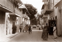 ©1988 Saint-Louis au Sénégal. Paisible quartier Sindoné 2